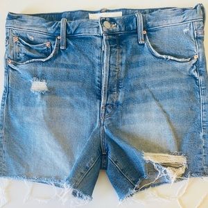 MOTHER Denim Shorts